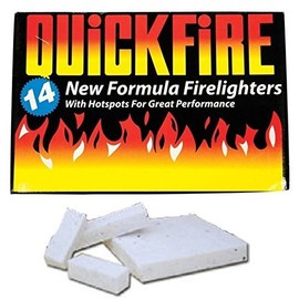 Fire Lighters Quickfire Firelighters Bulk Pack Hotspots Burners BBQ COAL LIGHTERS WOOD BURNERS