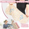 Hahafelt 3 Pcs Changing Pad Liners Fits in Peanut Shape