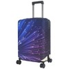 Luckiplus Spandex Suitcase Luggage Suitcase Cover Fits 18"-32" Luggage, fireworks