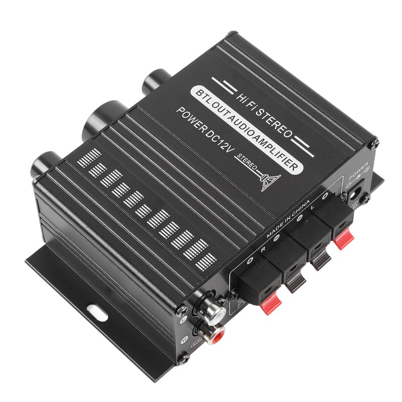 Car Audio Power Amplifier Dual Channel Circuit Guard Stereo Mini