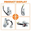 GoaMotors D8700-40U11 Ignition Lock Cylinder and Switch with 2 Keys