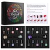 Gelfavor 24 Pcs Gel Nail Polish Set with 10ML Glossy