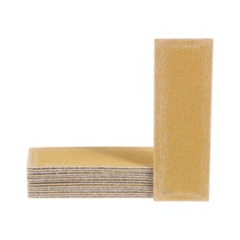 HARFINGTON 15pcs Micro Sander Paper 120 Grit 3.5x1.2 Inch Mini Sanding Sheets Strips Hook Loop Sandpapers for Wood Metal Small Projects Tight Spaces Polish Work