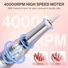 Professional Nail Drill 40000RPM,Electric Nail File for Acrylic and Gel