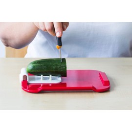 Zubereitungshilfe für Ornamin Essbrettchen 22 x 17 cm | Ermöglicht zusammen mit dem Schneidebrett einhändig Essen zuzubereiten | Fixierbrett, Spezial-Esshilfe, Alltagshilfe