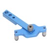 11Pcs Drill Hole Guide Jig Aluminium Alloy Dowel Drilling Locator