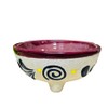 Set of 4 Multicolor Medium Molcajete Barro - Mexican Kitchen