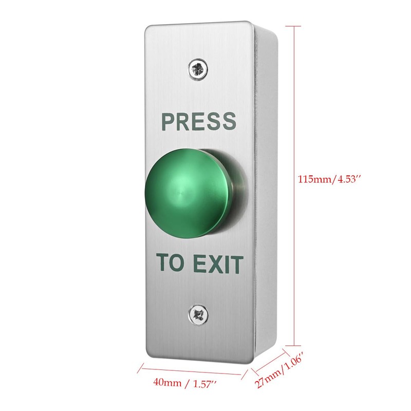 Push to Exit Button for Door Access Control Big Press