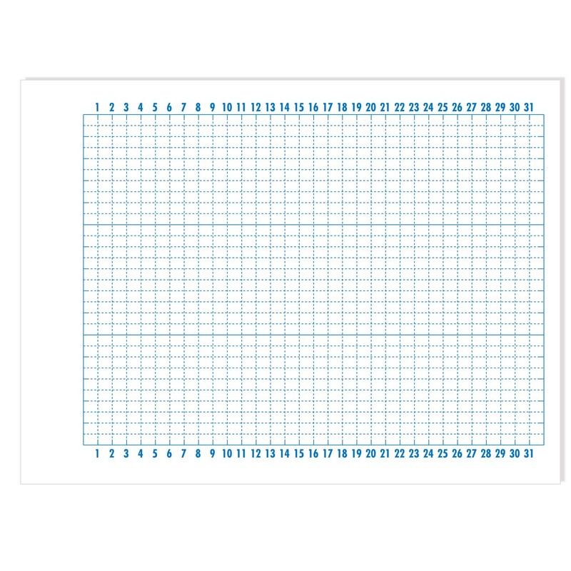 Greeting Life CDPG-35 Custom Sticks Monthly Graph Fence
