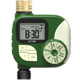 Irrigation Computer Watering Timer LCD Display Automatic Manual Watering Control Garden Watering Timer