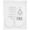 Chapuis VAS4 Pack of 2 Zinc Plated Steel Welded Rings-Interior