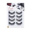 KISS Triple Push-Up, False Eyelashes, 'Babydoll', 12mm-14mm, Includes 4 pairs