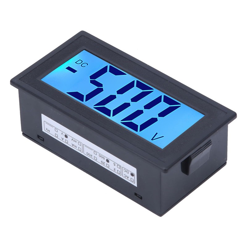 YB5135DB Digital Voltage Voltmeter LCD Display Tester Meter AC100 240V