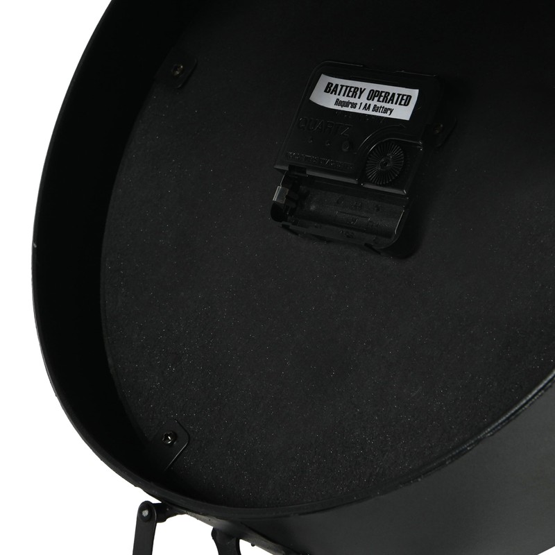 Creative Co-Op White Decorative Reproduction Scale Wall Clock