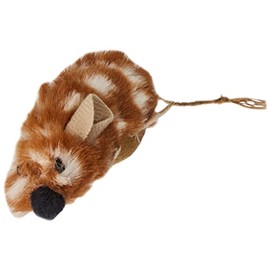 Trixie Mouse Plush Toy with Sound, 8 cm