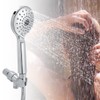 G1/2in Multifunctional Hand Shower Set Water Saving Handheld Shower Head