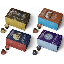 KALAMAZOO COFFEE COMPANY Flavored Coffee K-Cup Pods (60 Count) Assorted Variety Pack with Backpackers Blend, Papua New Guinea, Hazelnut, and Maple Walnut Flavors