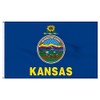 Super Tough Kansas 3ft x 5ft Spun Heavy Duty Polyester Flag