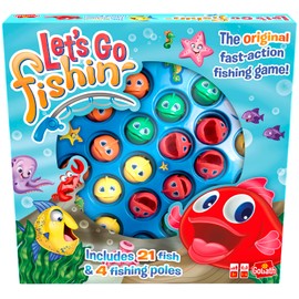 Goliath 30816 Let's Go Fishin' Original (ML), Multi-coloured Fishing game for children.