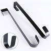 Christmas Wreath Hook, Wreath Hanger, Entryway, S-Shaped Hook, Black, New