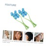 Mikinona 2pcs Facial Chin Roller Face Massage Roller Portable Facial