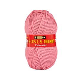 Hayfield Bonus Chunky, Deep Rose (616), 100g by Sirdar