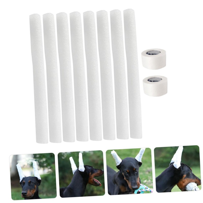 Kisangel Dog Ear Stand Fixed Rod 8 Pieces Pet Ear