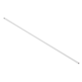 Lucci Air 210575240 Steel Downrod, 24-inch, White