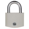 Yale - YE3B/50/126/1/GR Standard Security 50mm Aluminium Padlock - Grey