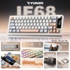 YUNZII IF68 Wireless Mechanical Keyboard (Beige,Candy Switch)
