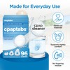 resplabs CPAP Cleaning Tablets, 96 Pack - Effervescent Cleaner for