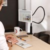 MIJOMA Tablet Halterung mit flexiblem Schwanenhals – 360° drehbare Handyhalterung