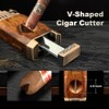 Cigar Lighter, Super Dual Jet Flame, All-in-One Lighter with V