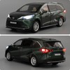 BDTCTK 1:24 Compatible for Sienna Car Model, Pull Back Diecast