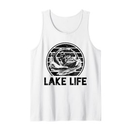 Lake Life Jet Ski Jetski Tank Top