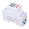 Single Phase Energy Meter Bidirectional Metering 2P DIN Rail Mount