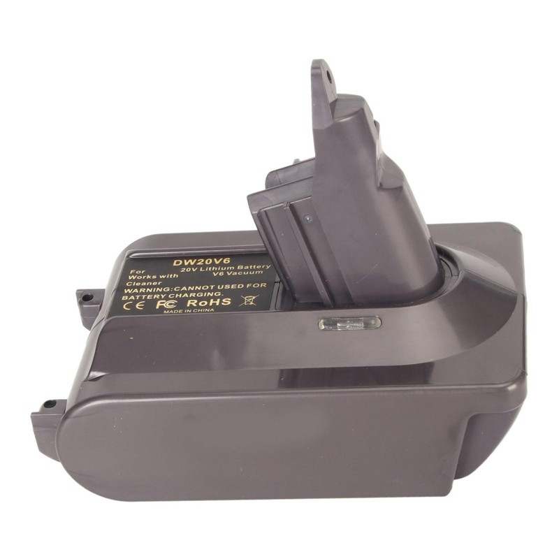 Battery Adapter Converter LED Indicator Portable Stable Connection for 20V