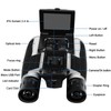12x32 Camera Binoculars, 2.4" Screen 12x Optical 8x Digital Zoom