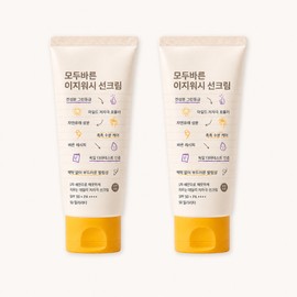 All correct Modubun Washable Sun Cream Baby Pregnancy SPF50+ PA++++ 50ml, 2 units / 모두바른 워셔블 선크림 아기 임산부 SPF50+ PA++++ 50ml, 2개