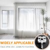 Vertical Blind Repair Carrier with Stem and Gear, Vertical Blinds
