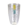 "Bello" Set of 4 Tall Clear Re-usable Plastic Tumbler Ideal
