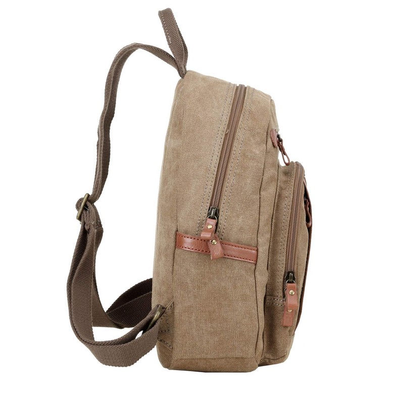 TRP0255 Troop London Classic Small Backpack (Brown)