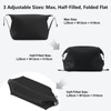 Vomgomfom 6L 13 Inch Silicone Toiletry Bag, Waterproof Leakproof Travel