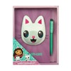 Undercover GABY2145EC Gabby's Dollhouse Squishy Notebook - Pink
