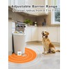 FLYSPEAR Wireless Pet Barrier - Rechargeable Indoor Barrier with 6