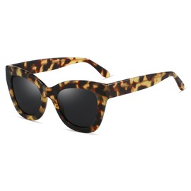 ZENOTTIC Trendy Polarized Damen Sonnenbrillen: Retro Cat-Eye Shades - Sonnenbrillen für Damen mit UV400 Schutz