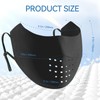 LaNikar UV Face Mask Sun Protective UPF 50+ Ice Silk