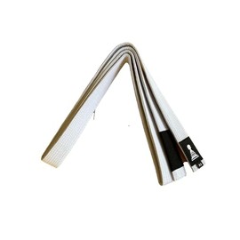 OSS Combat Sports BJJ Belt - Brazilian Jiu Jitsu Belt - Jujitsu Belt - IBJJF Approved - Limited Edition (White, A3)