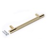 BSM Marketing Knurled T Bar Gold Modern Kitchen Cupboard Cabinet