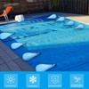 Hungdao 6 Pack Pool Cover Weights with Hooks 13.5 x